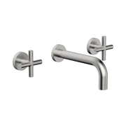 Phylrich Transition Cross Handles Wall Lavatory Set