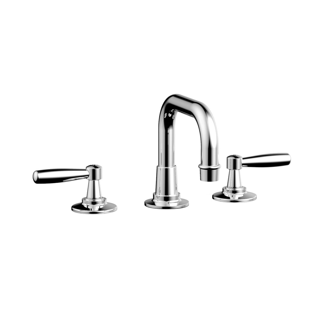Phylrich Works Lever Handles Widespread Faucet
