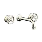 Phylrich Works Cross Handles Wall Lavatory Set