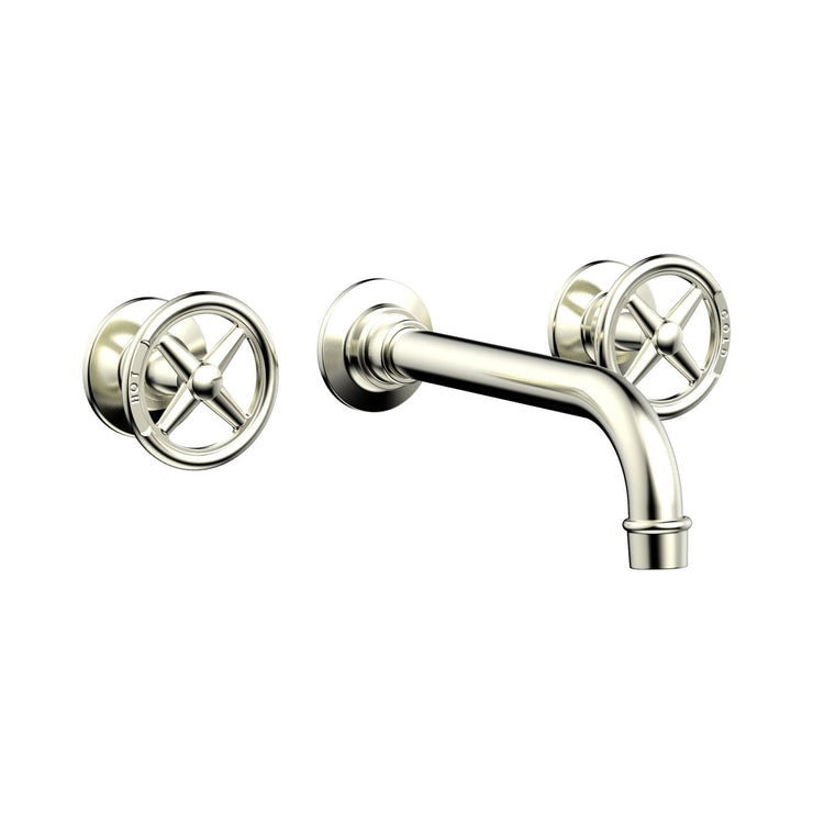 Phylrich Works Cross Handles Wall Lavatory Set