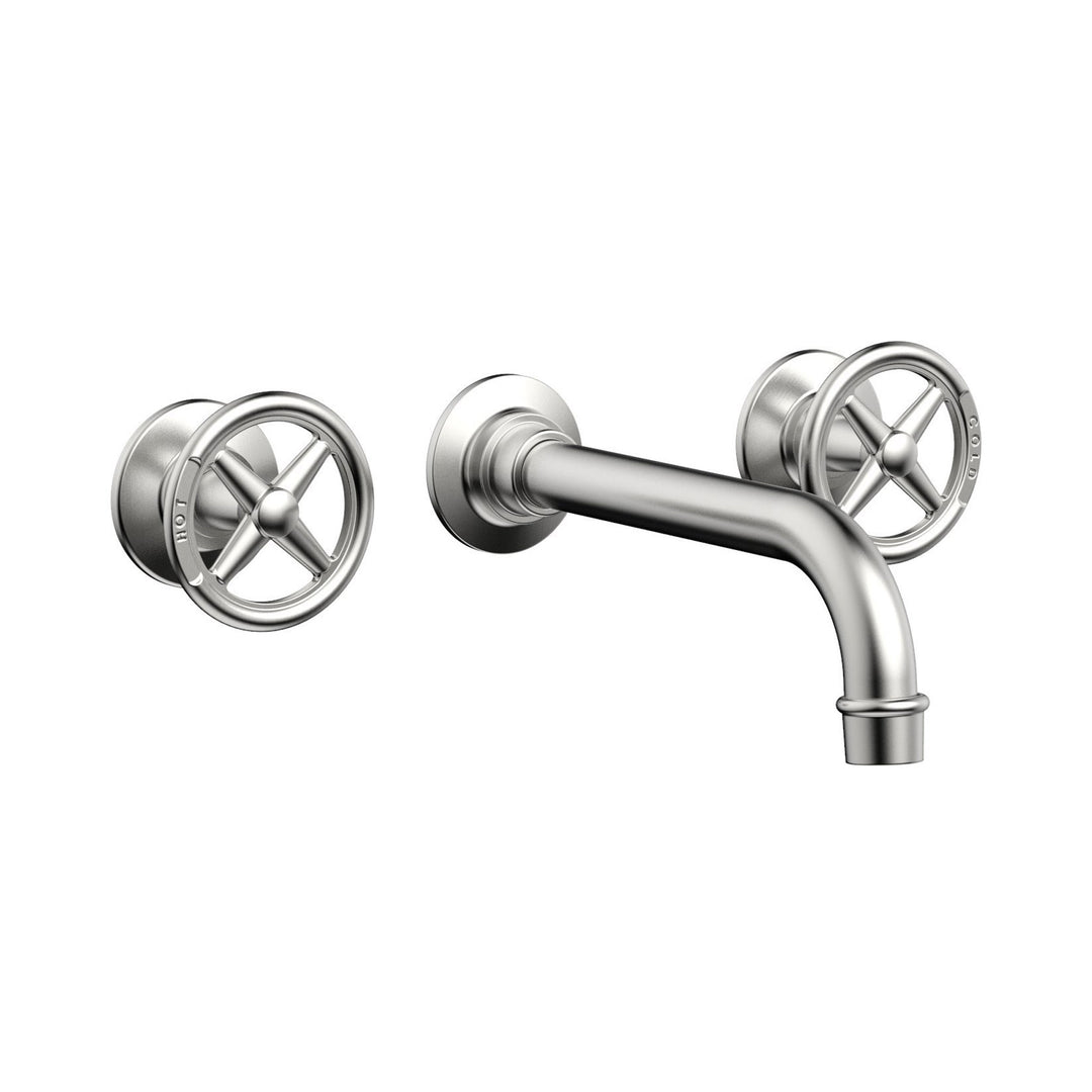 Phylrich Works Cross Handles Wall Lavatory Set