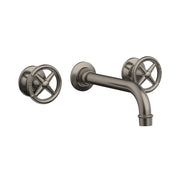 Phylrich Works Cross Handles Wall Lavatory Set