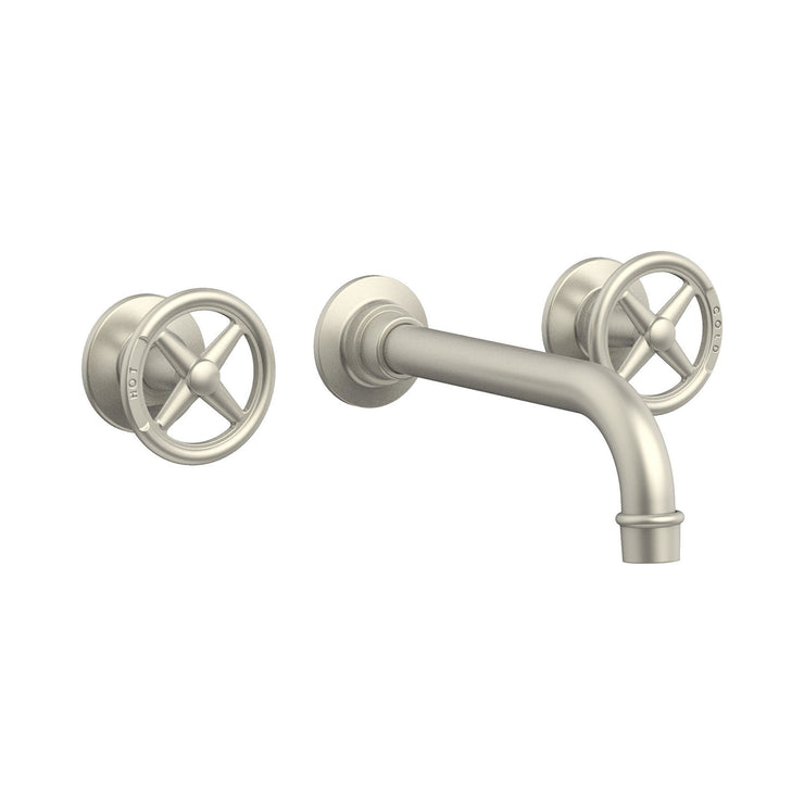 Phylrich Works Cross Handles Wall Lavatory Set