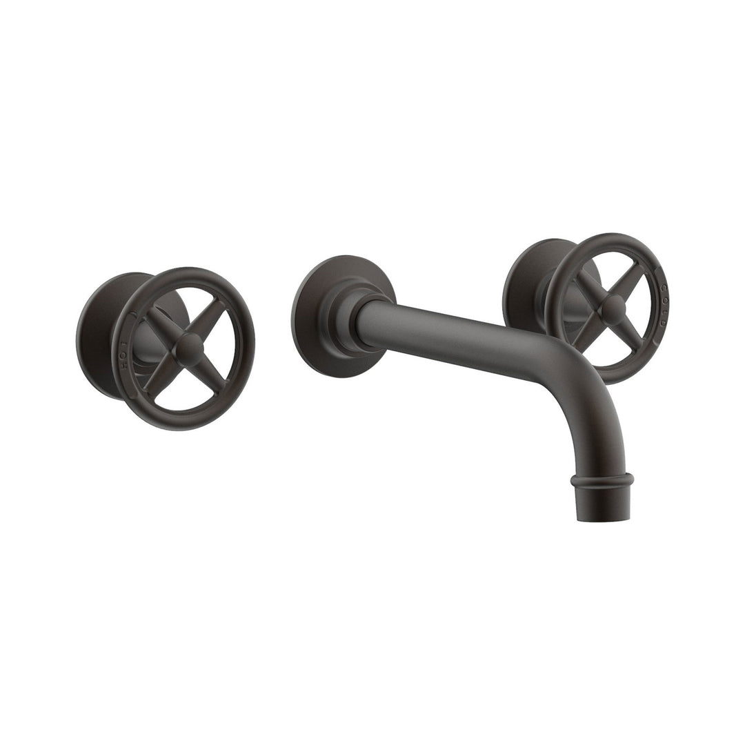 Phylrich Works Cross Handles Wall Lavatory Set