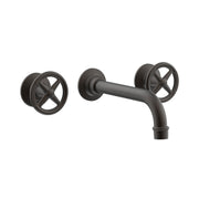 Phylrich Works Cross Handles Wall Lavatory Set