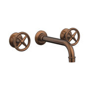 Phylrich Works Cross Handles Wall Lavatory Set