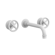 Phylrich Works Cross Handles Wall Lavatory Set