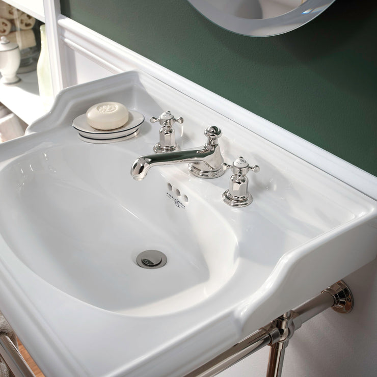 Perrin & Rowe Edwardian Low Spout Widespread Bathroom Faucet