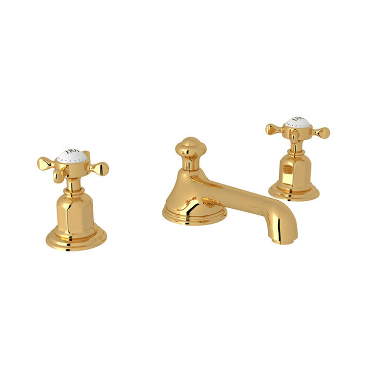 Perrin & Rowe Edwardian Low Spout Widespread Bathroom Faucet