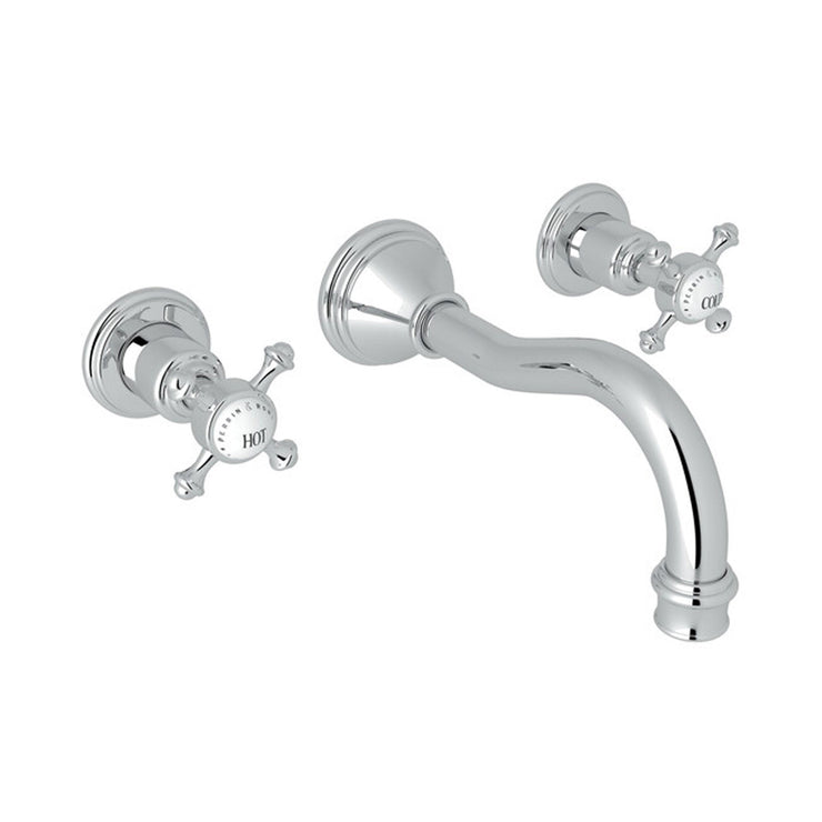 Perrin & Rowe Georgian Era Wall Mount Bathroom Faucet