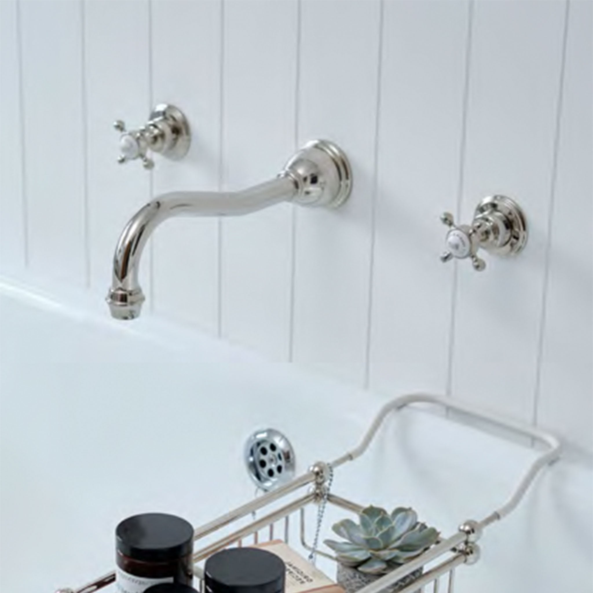 Perrin & Rowe Georgian Era Wall Mount Bathroom Faucet – Canaroma