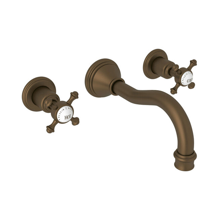 Perrin & Rowe Georgian Era Wall Mount Bathroom Faucet