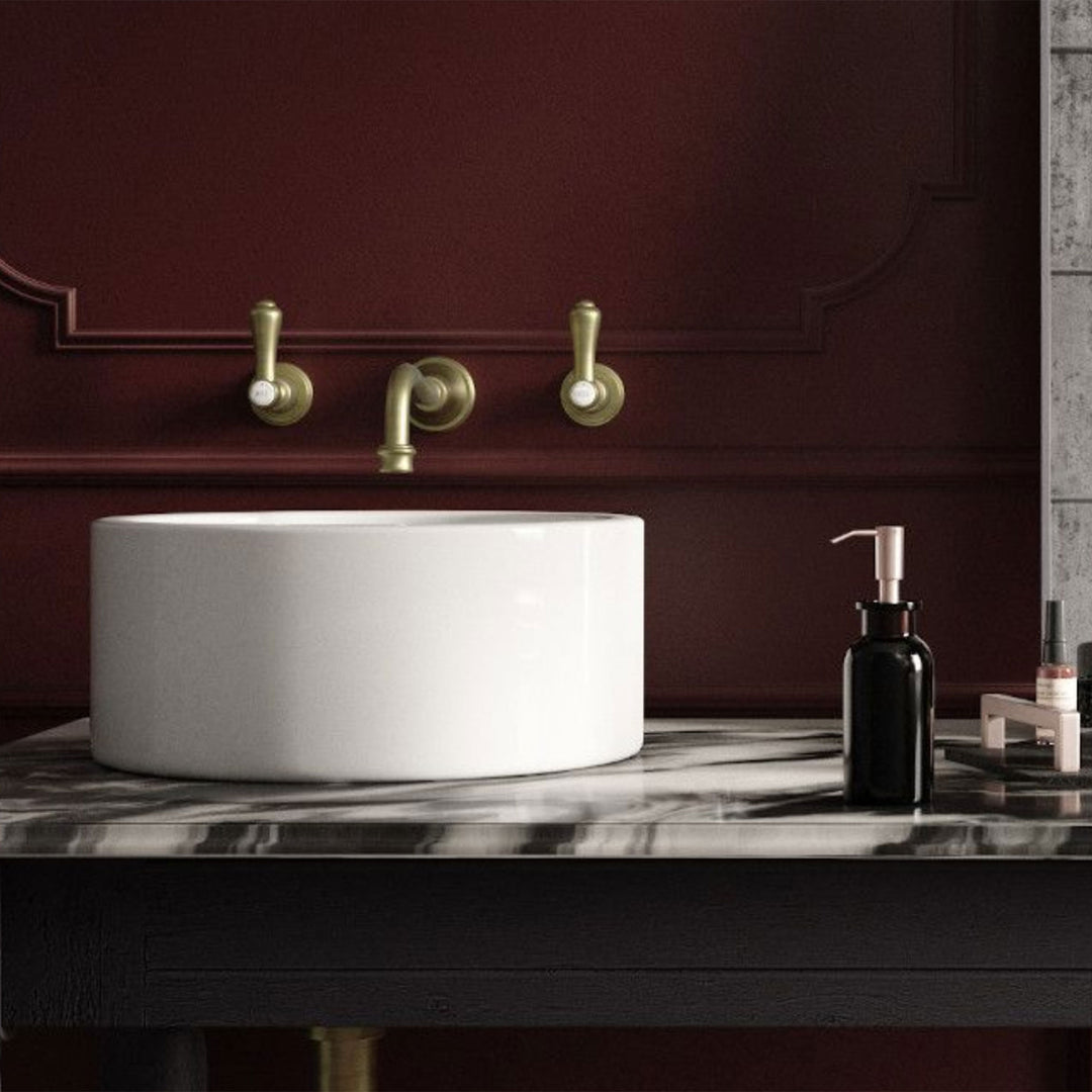 Perrin & Rowe Georgian Era Wall Mount Bathroom Faucet