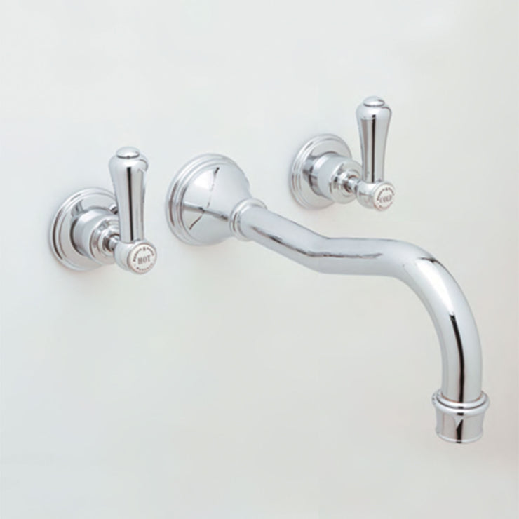 Perrin & Rowe Georgian Era Wall Mount Bathroom Faucet