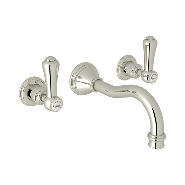 Perrin & Rowe Georgian Era Wall Mount Bathroom Faucet