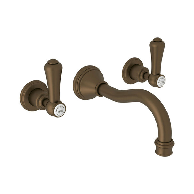 Perrin & Rowe Georgian Era Wall Mount Bathroom Faucet