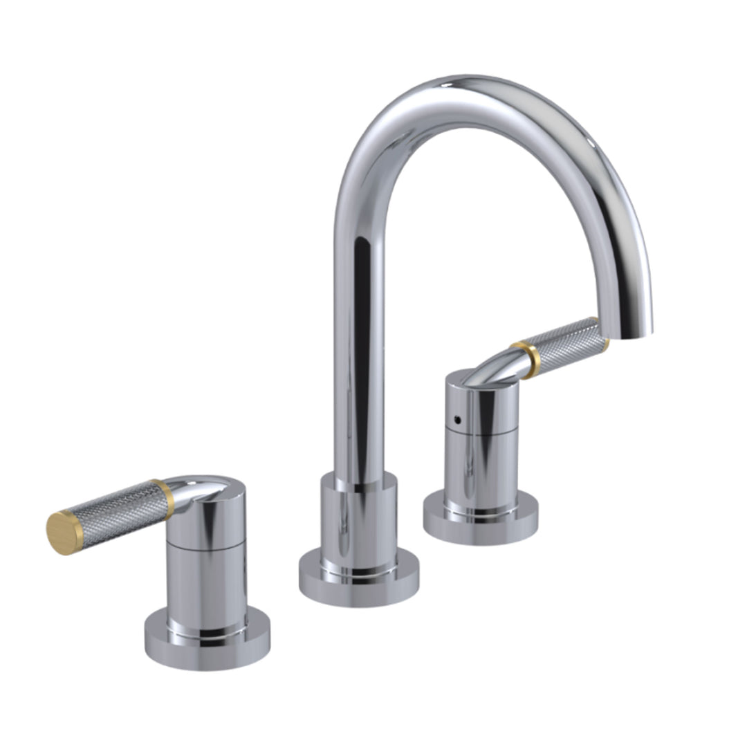 Rubinet Widespread Salle Spout Bathroom Faucet