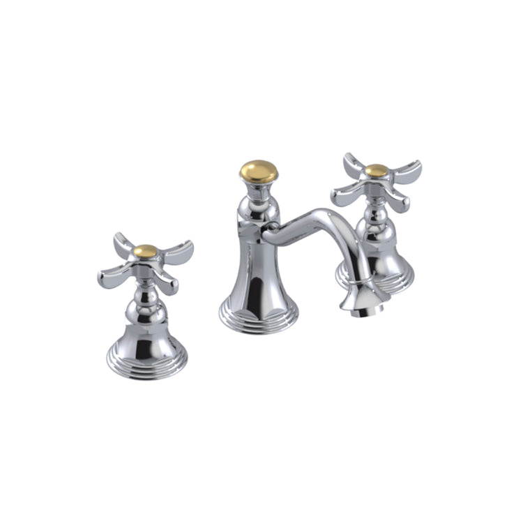 Rubinet Widespread Bathroom Faucet (Less Drain)