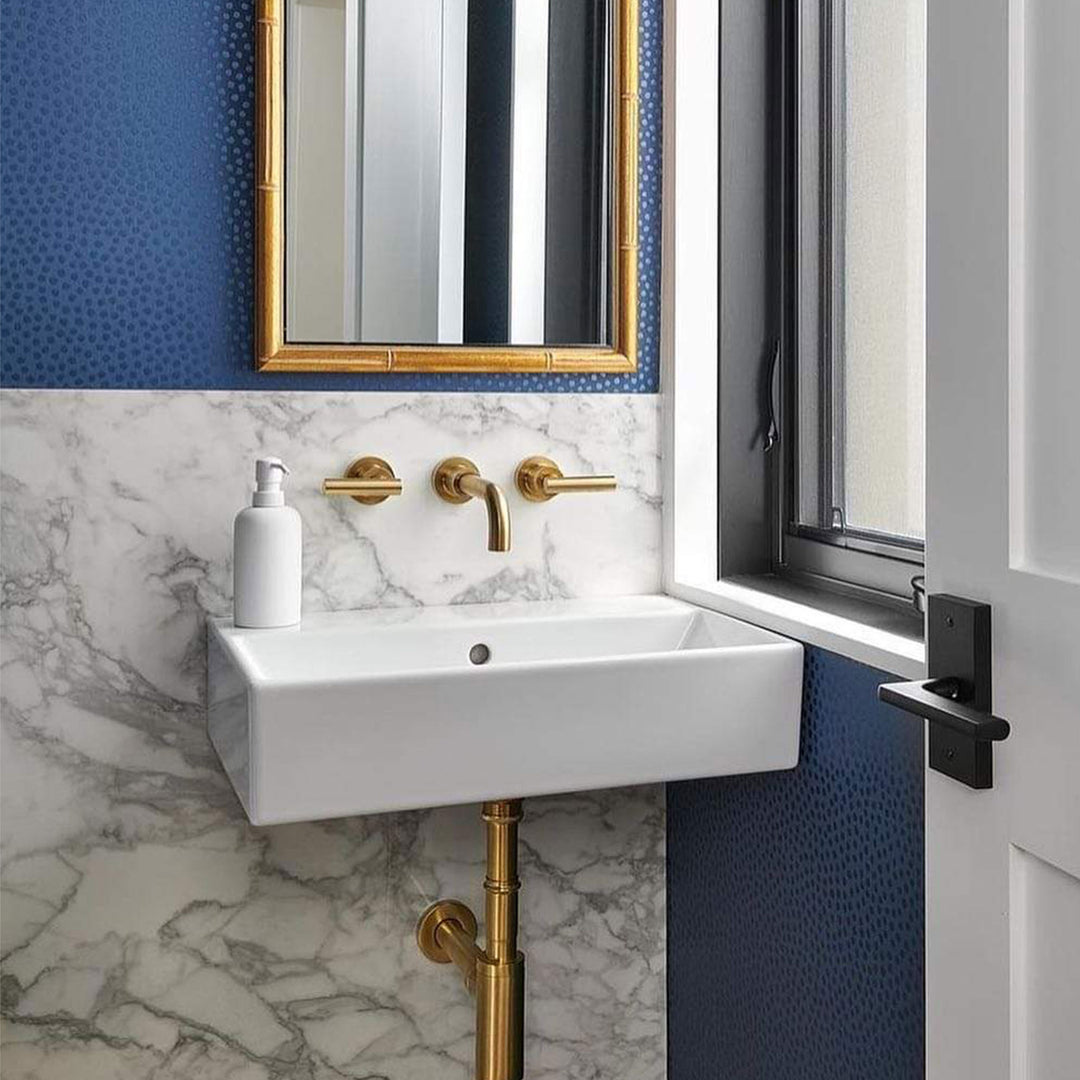 Rubinet Wall Mount Bathroom Faucet