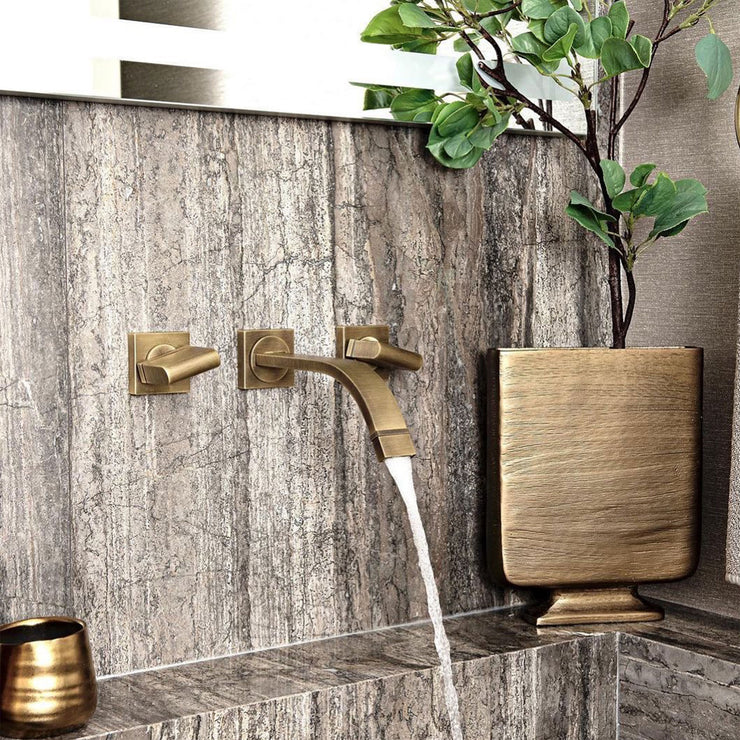 Rubinet Wall Mount Bathroom Faucet
