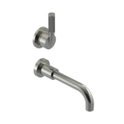 Rubinet Wall Mount Single Control Bathroom Faucet