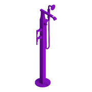 Rubinet Floor Mount Tub Filler Bathroom Faucet