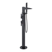 Rubinet Floor Mount Tub Filler Bathroom Faucet