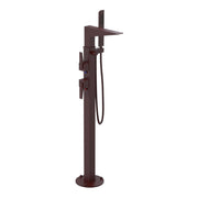 Rubinet Floor Mount Tub Filler Bathroom Faucet