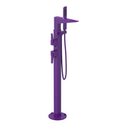 Rubinet Floor Mount Tub Filler Bathroom Faucet