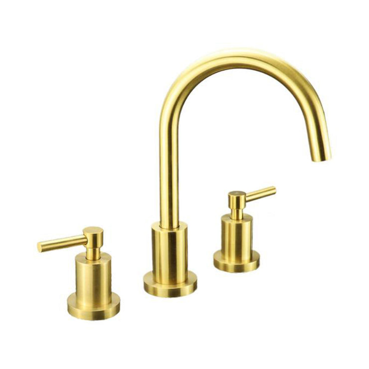 Cavalli X Round Widespread Bathroom Faucet