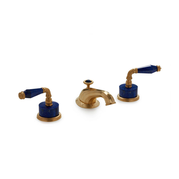 Sherle Wagner Fluted Lever Handles Bathroom Faucet