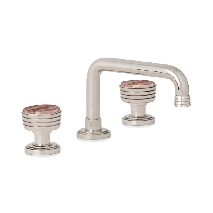 Sherle Wagner Keystone Insert Knob Bathroom Faucet