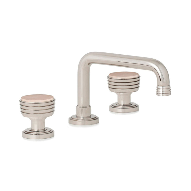 Sherle Wagner Keystone Insert Knob Bathroom Faucet