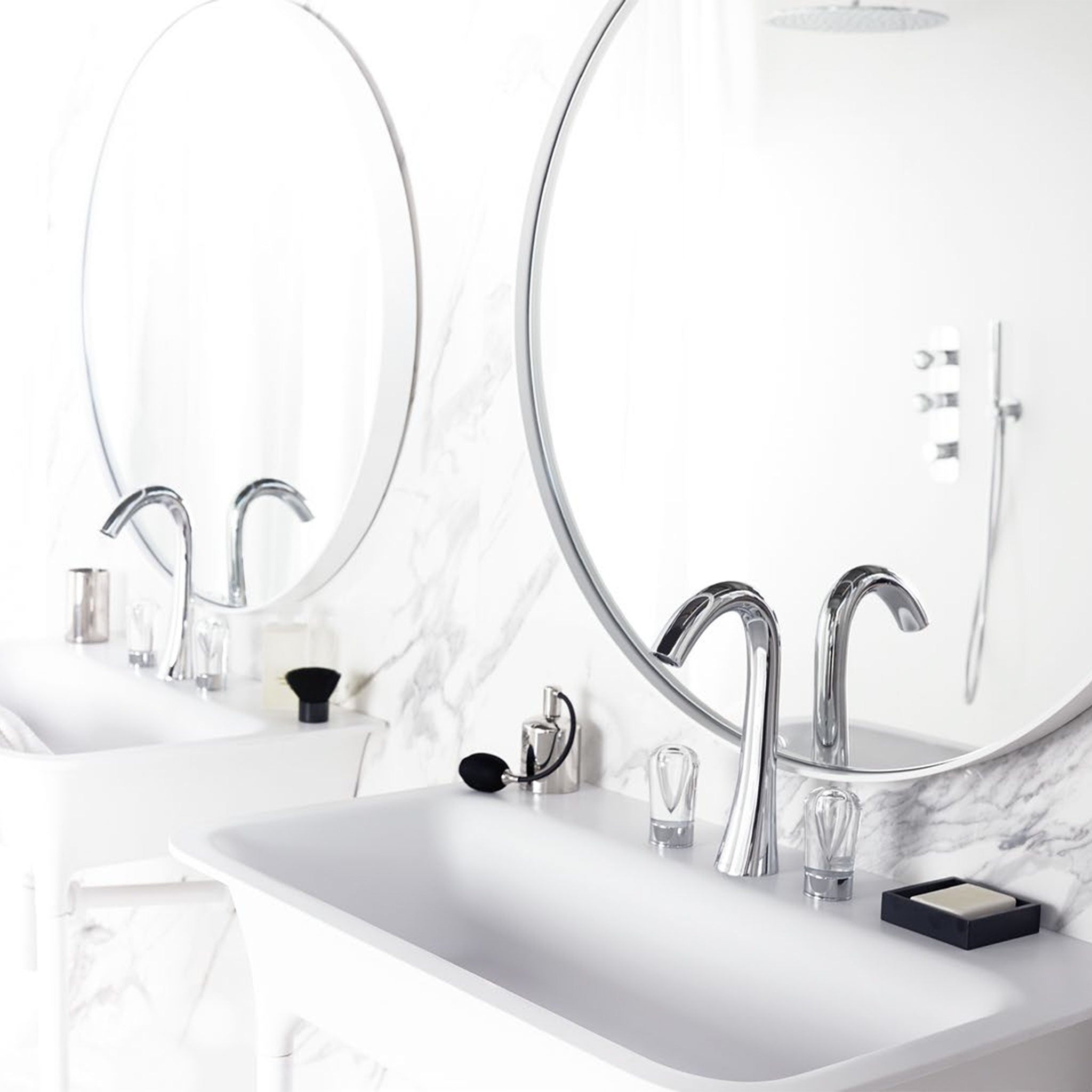 Zucchetti Nude Widespread Bathroom Faucet – Canaroma Bath & Tile