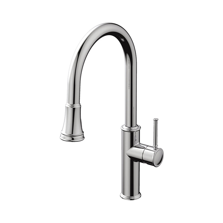 Aquabrass Margherita Pull-Down Dual Stream Kitchen Faucet