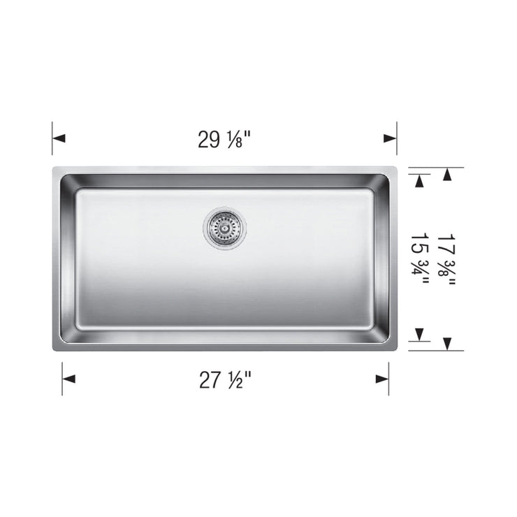Blanco Andano Single Bowl Kitchen Sink