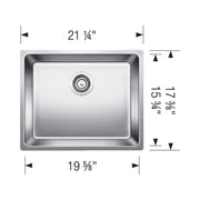 Blanco Andano Single Bowl Kitchen Sink