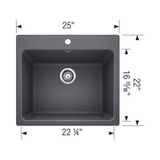 Blanco Liven Single Bowl Kitchen Sink