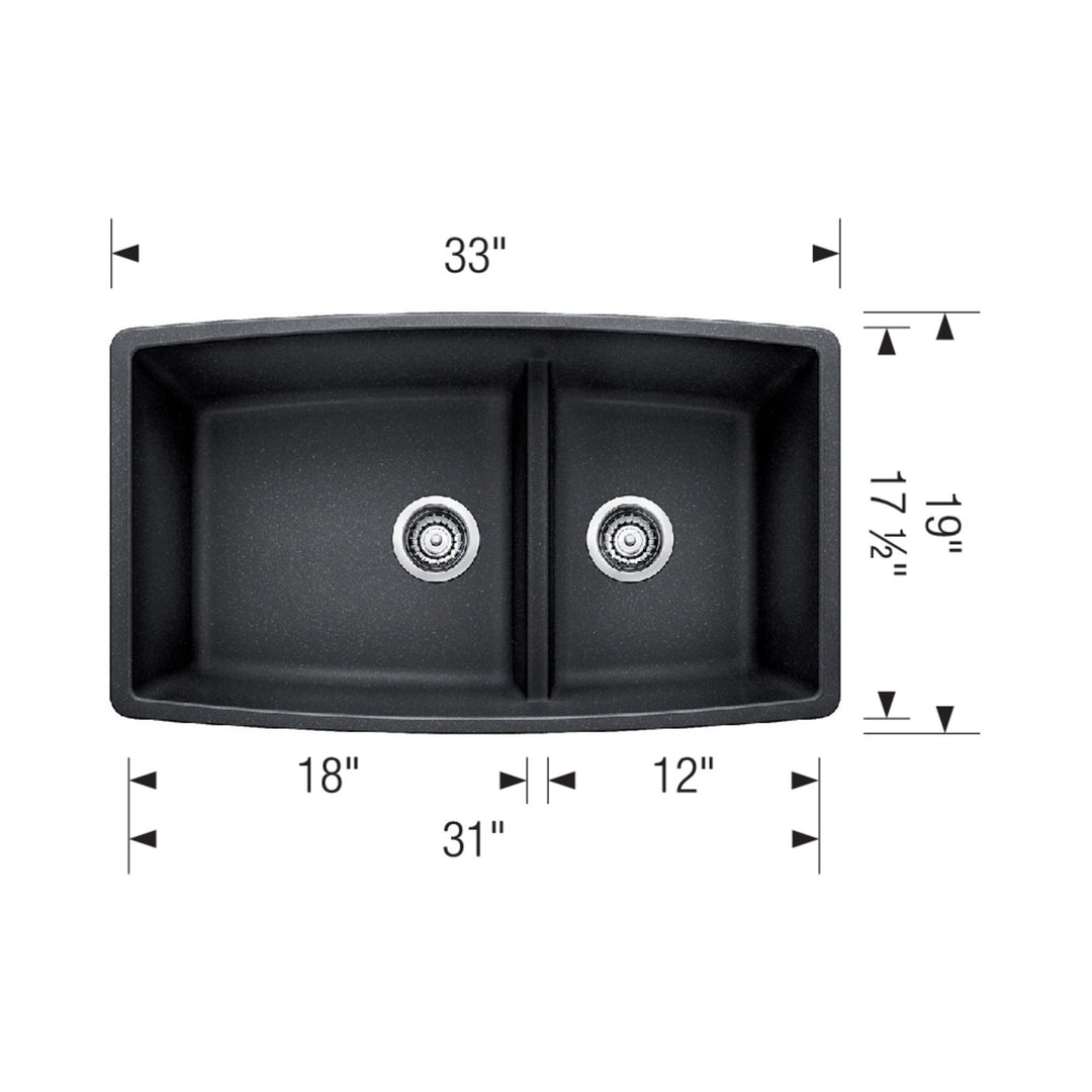 Blanco Performa Double Bowl Kitchen Sink