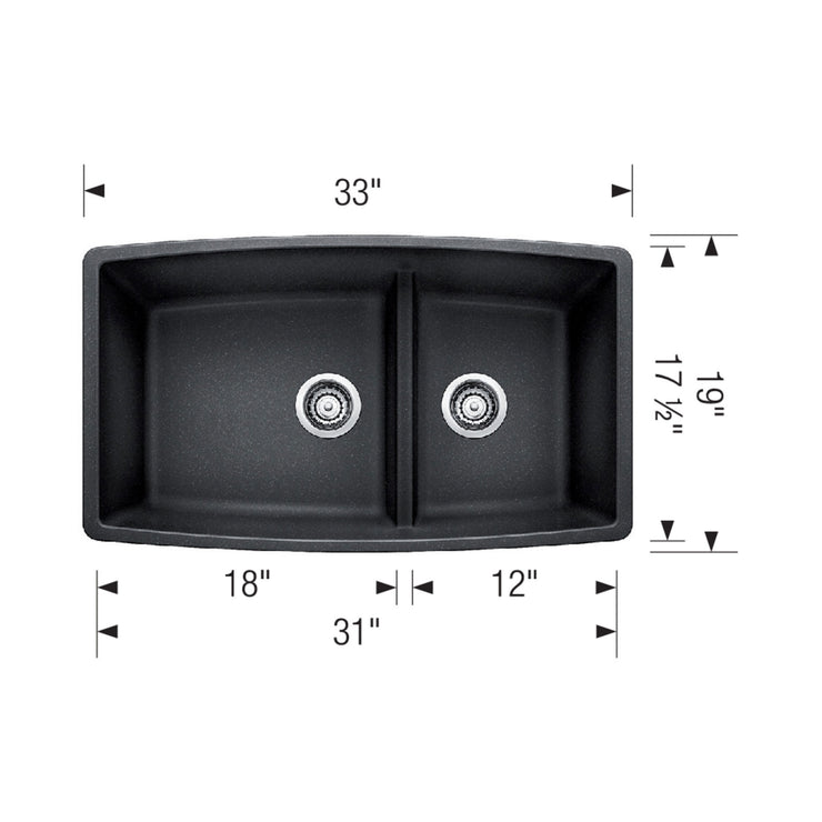 Blanco Performa Double Bowl Kitchen Sink