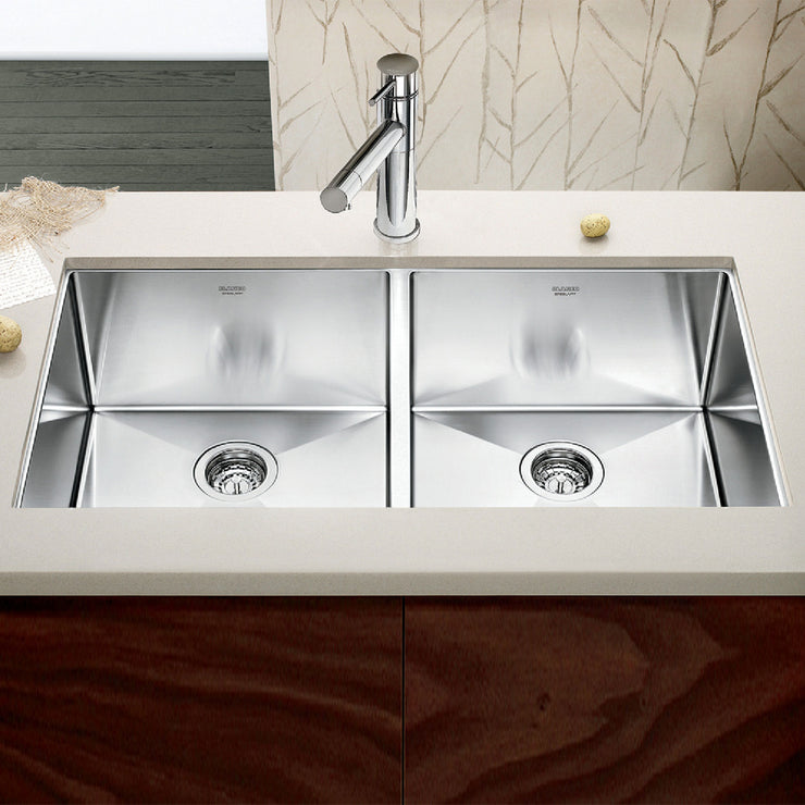 Blanco Radius Double Bowl Kitchen Sink