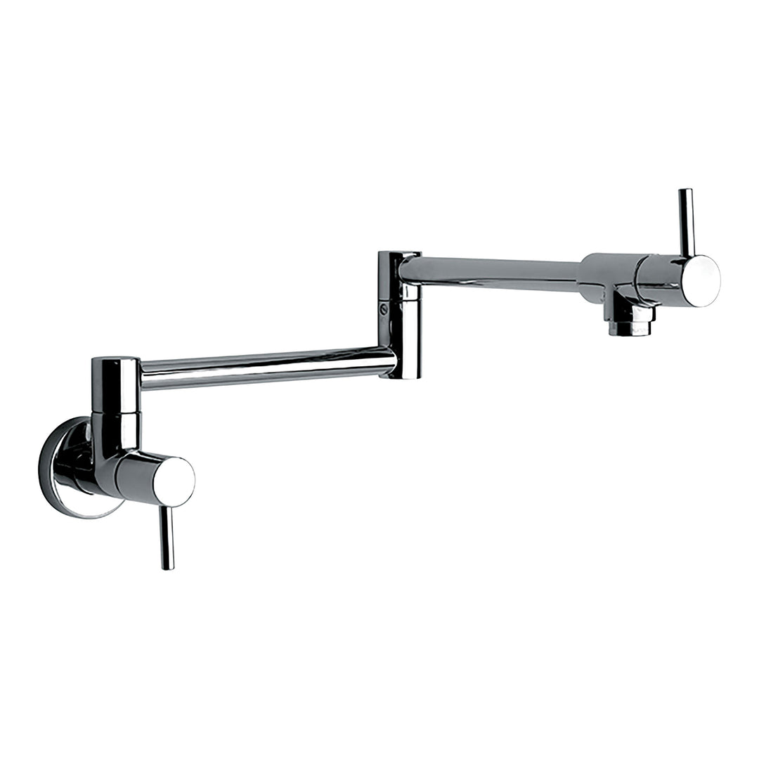 Cabano Volero Wall Mount Pot Filler Black