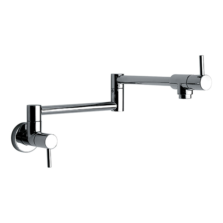 Cabano Volero Wall Mount Pot Filler Black
