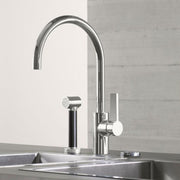 Dornbracht Tara Ultra Single-Lever Kitchen Faucet with Side Spray