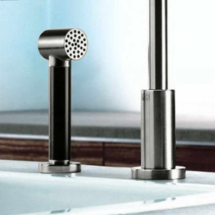 Dornbracht Tara Ultra Single-Lever Kitchen Faucet with Side Spray
