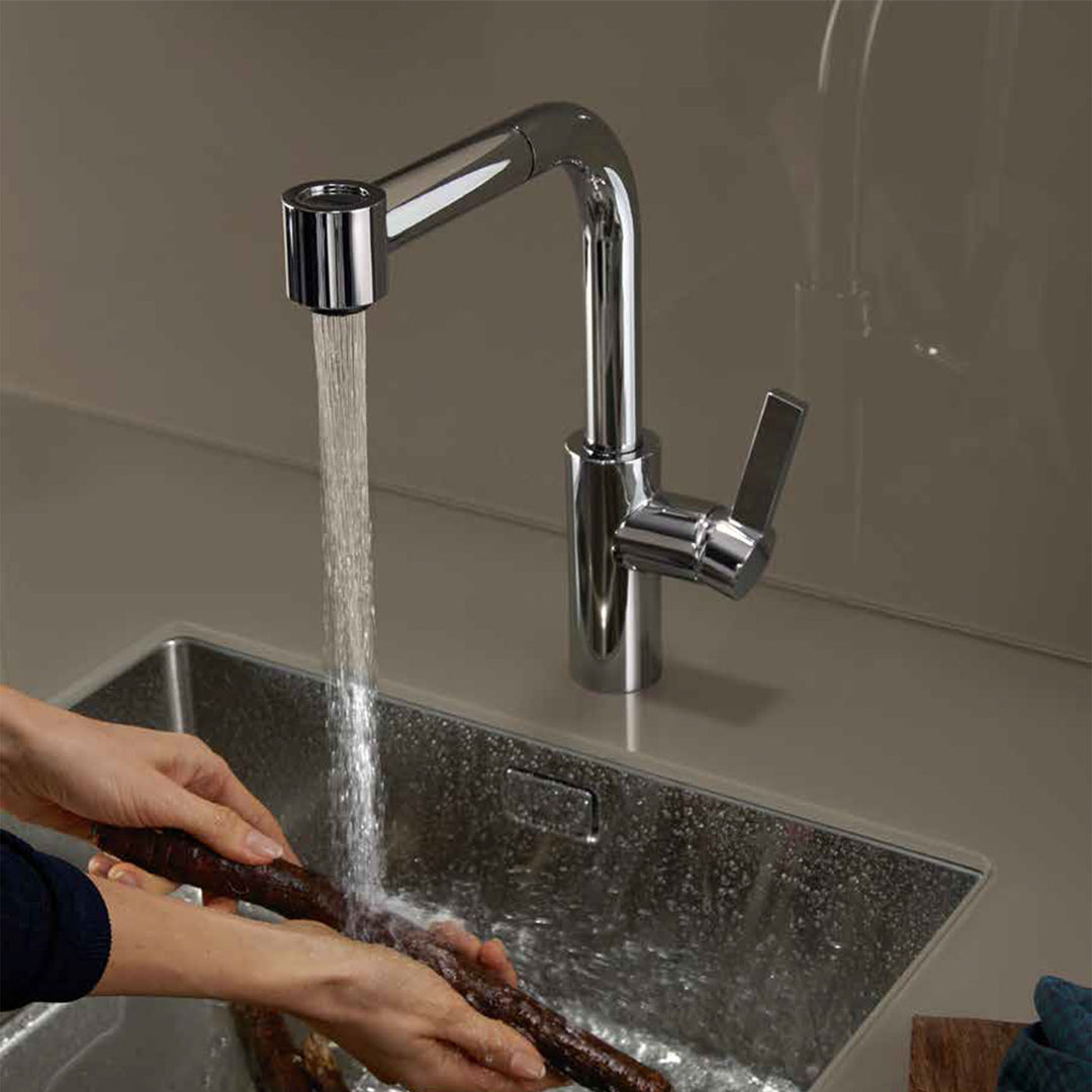 Dornbracht Elio Single-Lever Pull-Out Kitchen Faucet