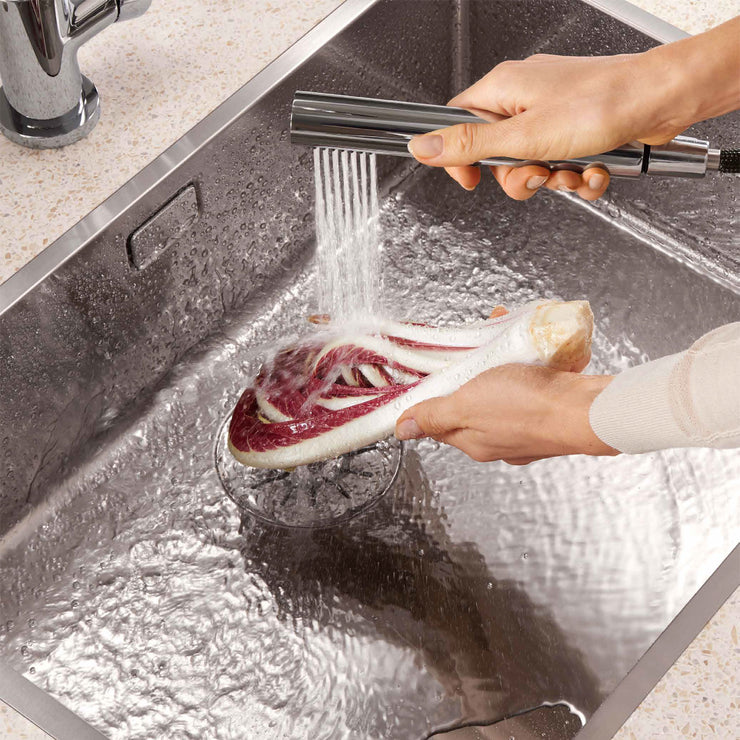 Dornbracht Tara Ultra Single-Lever Kitchen Faucet with Side Spray
