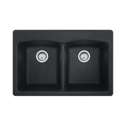 Franke Ellipse Double Bowl Dual Mount Kitchen Sink