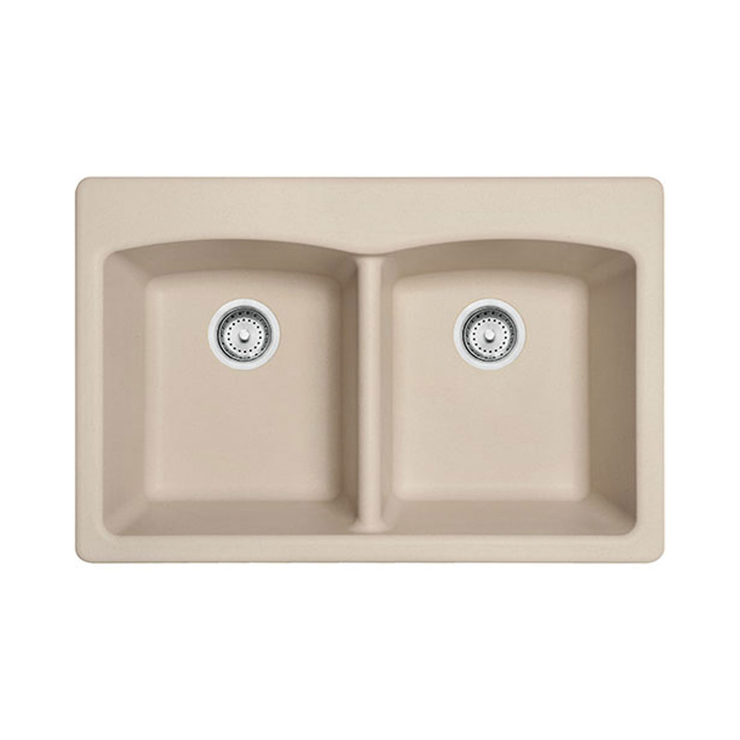 Franke Ellipse Double Bowl Dual Mount Kitchen Sink
