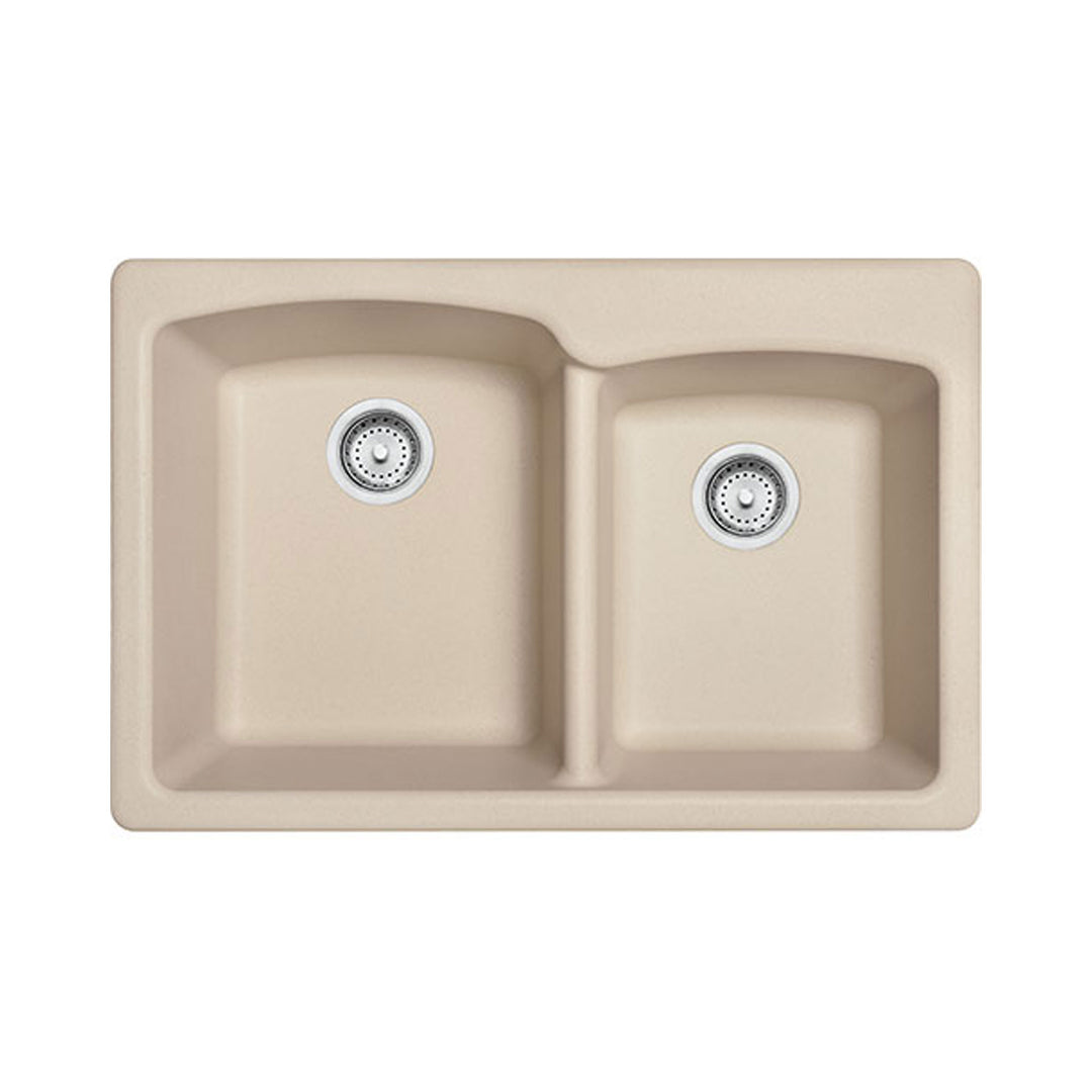 Franke Ellipse Double Bowl Dual Mount Kitchen Sink